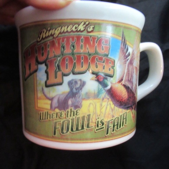 Vintage ad series Ringneck's Hunting Stonewear Soup mug - Picture 10 of 14